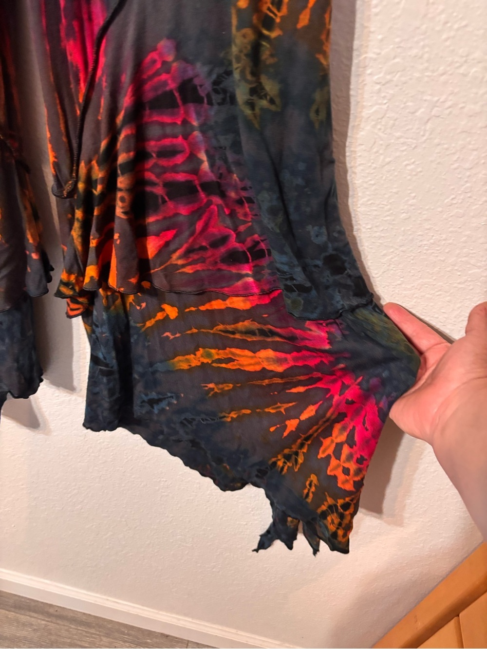 The Collection Royal Tie Dye Tiered Pants L/XL - Picture 5 of 6